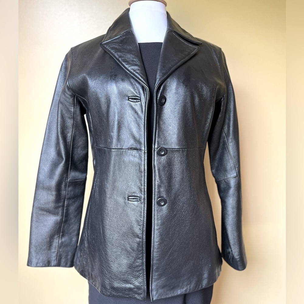 Vintage Wilsons Women’s Black Leather Jacket